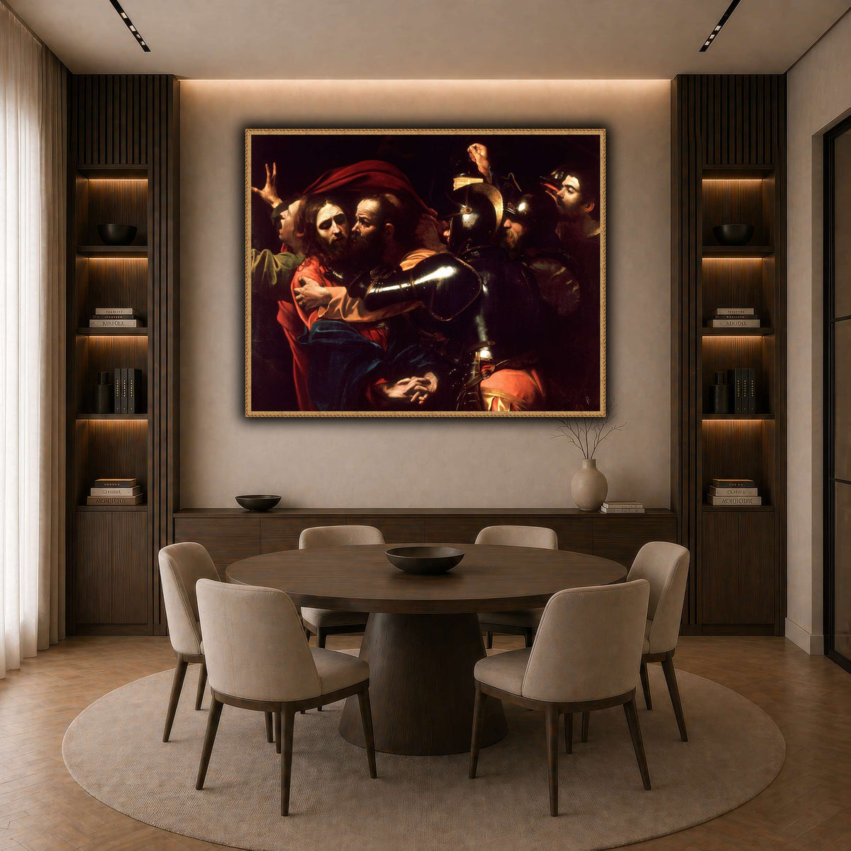 48 dark neutral-dining room