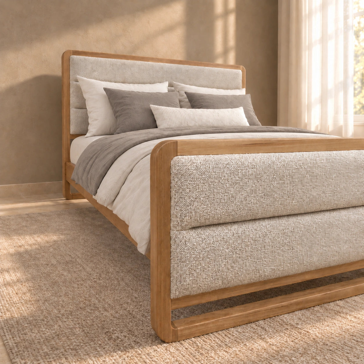 Oakley Tasmanian Oak Bed Frame