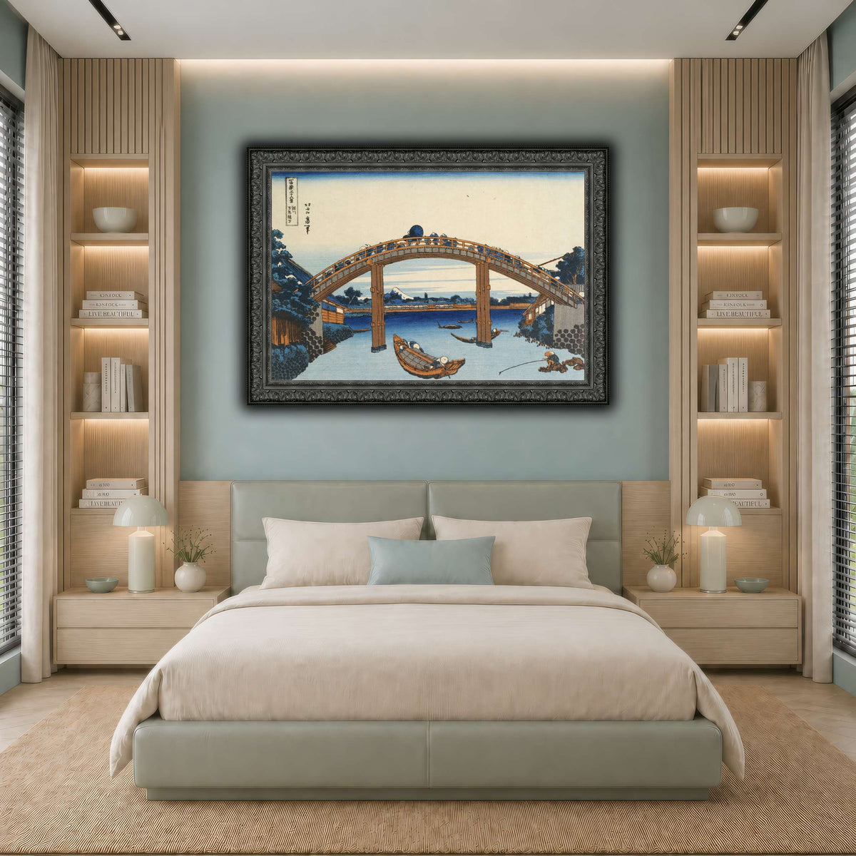 5_Katsushika Hokusai cool-bedroom
