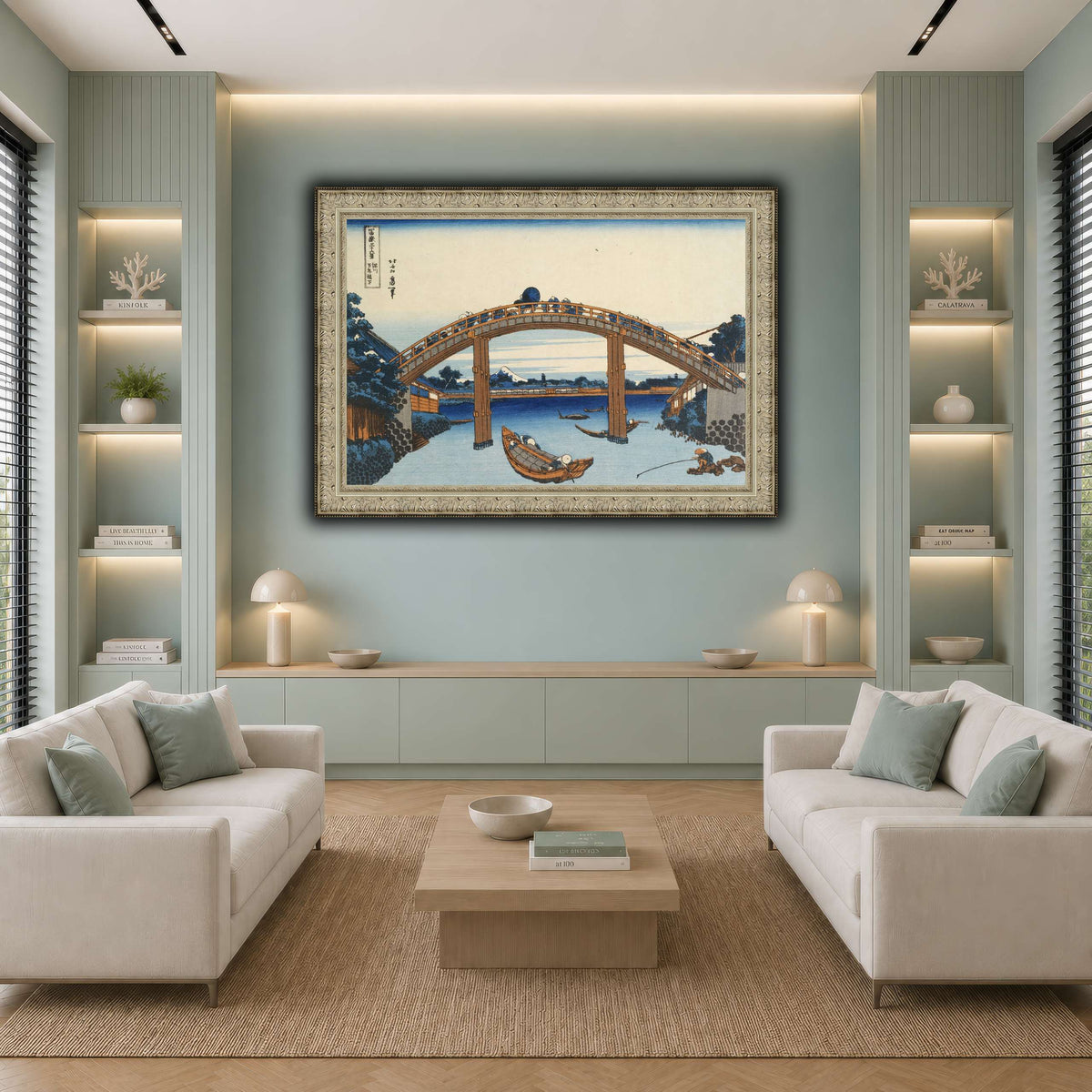5_Katsushika Hokusai cool-living room
