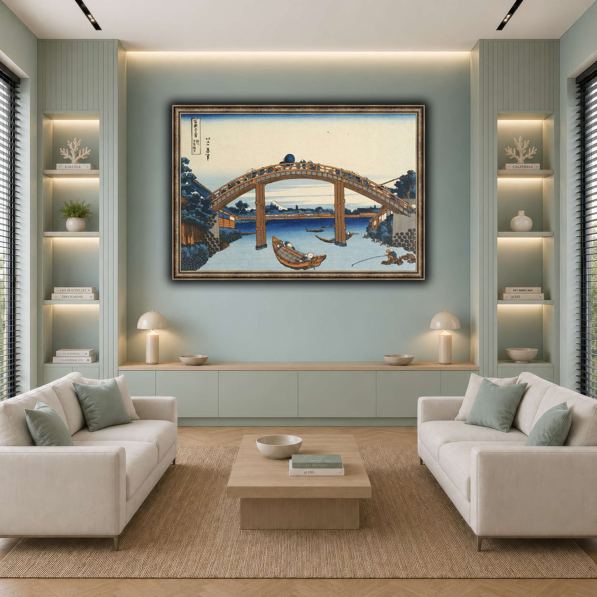 5_Katsushika Hokusai cool-living room