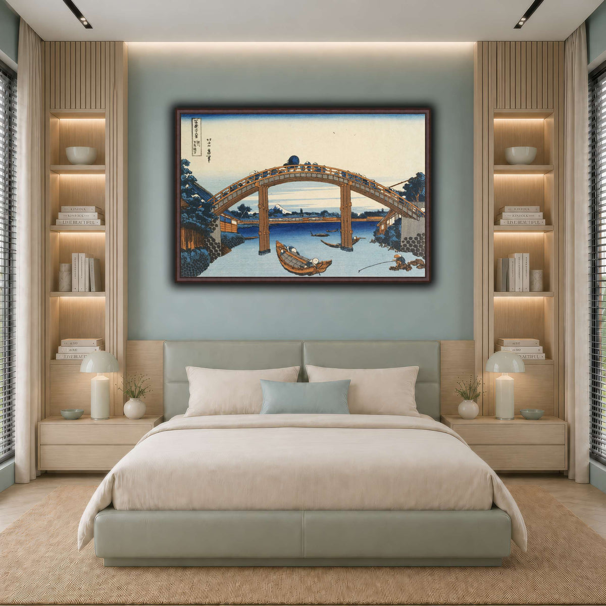 5_Katsushika Hokusai cool-bedroom
