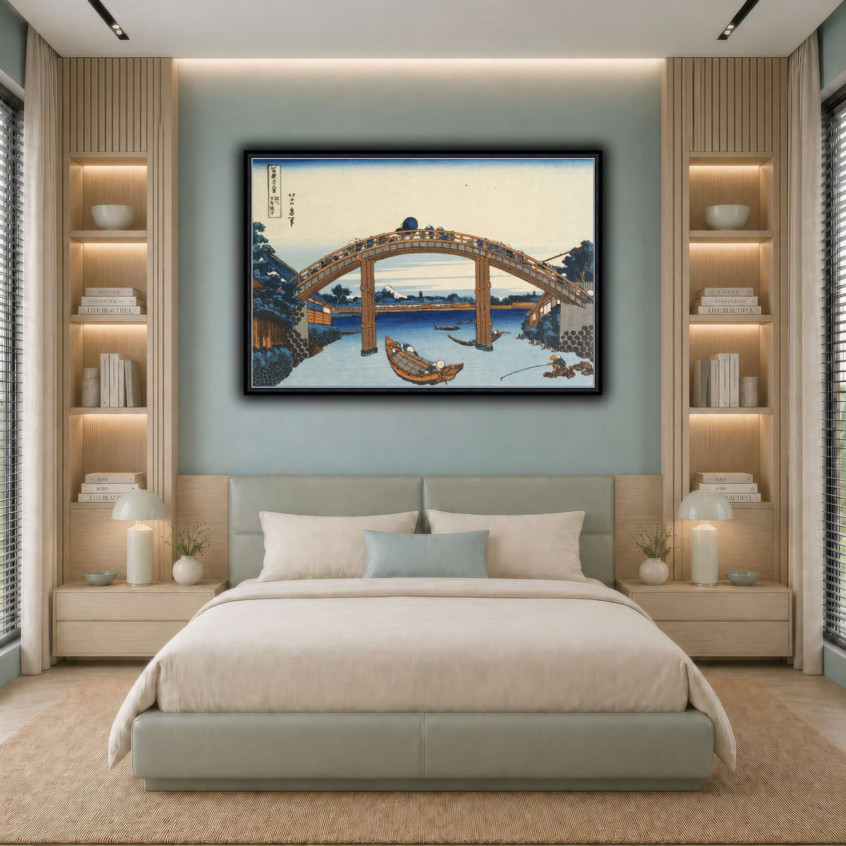 5_Katsushika Hokusai cool-bedroom