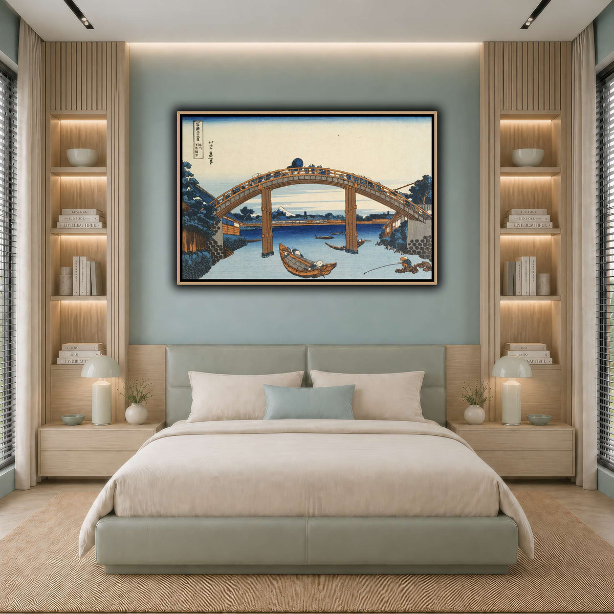 5_Katsushika Hokusai cool-bedroom