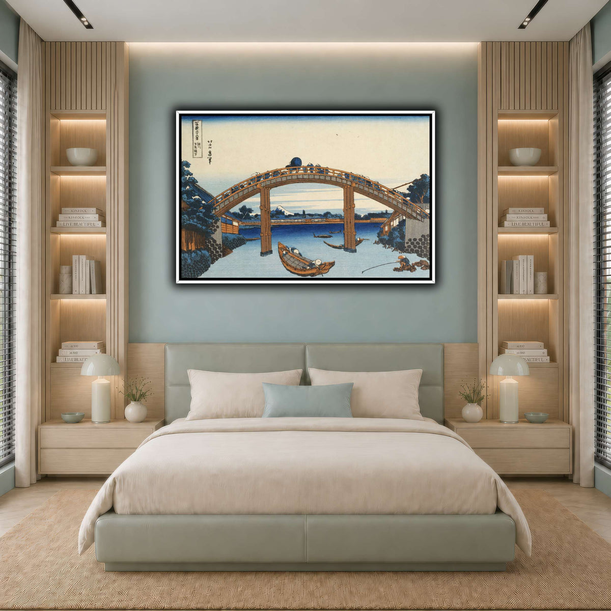 5_Katsushika Hokusai cool-bedroom