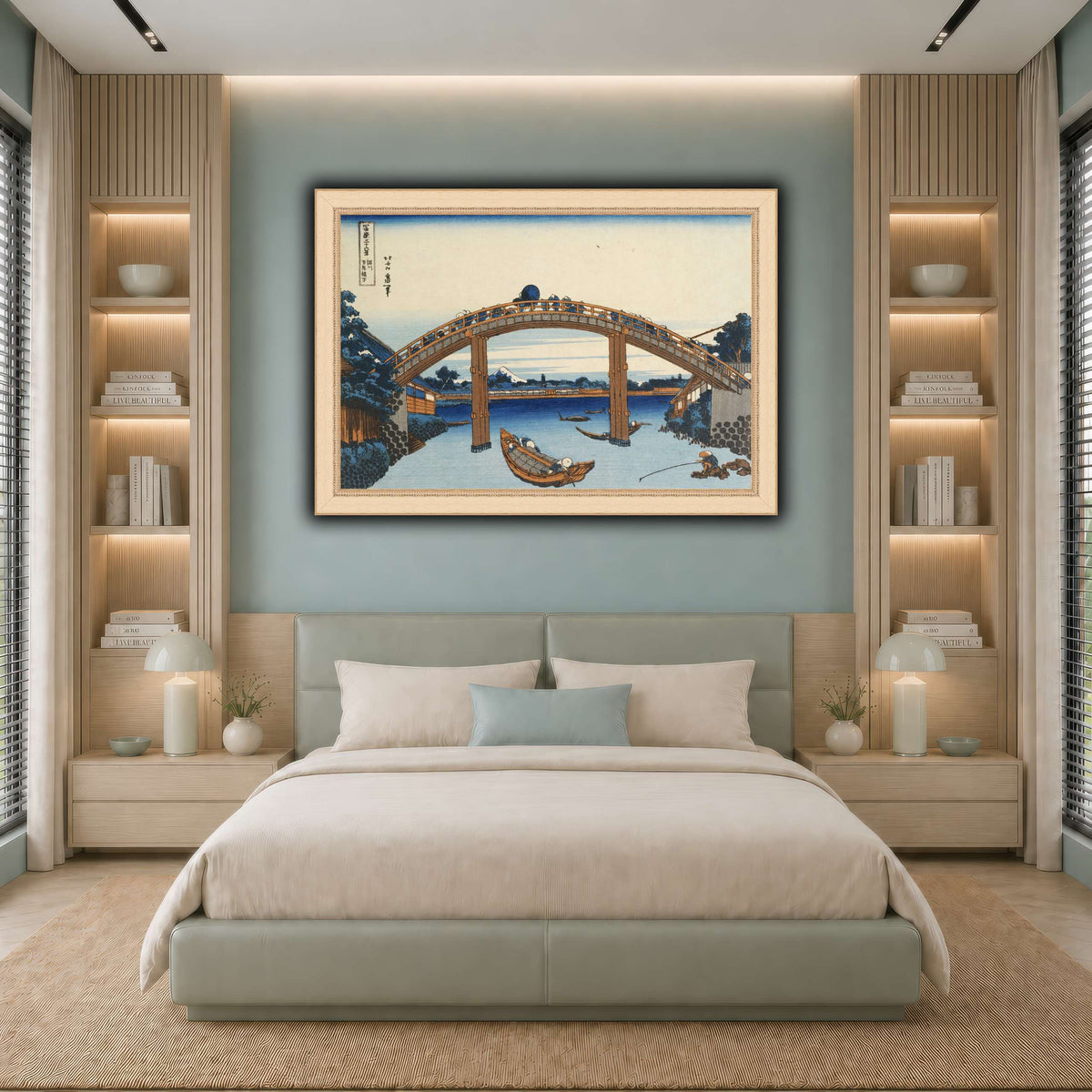 5_Katsushika Hokusai cool-bedroom