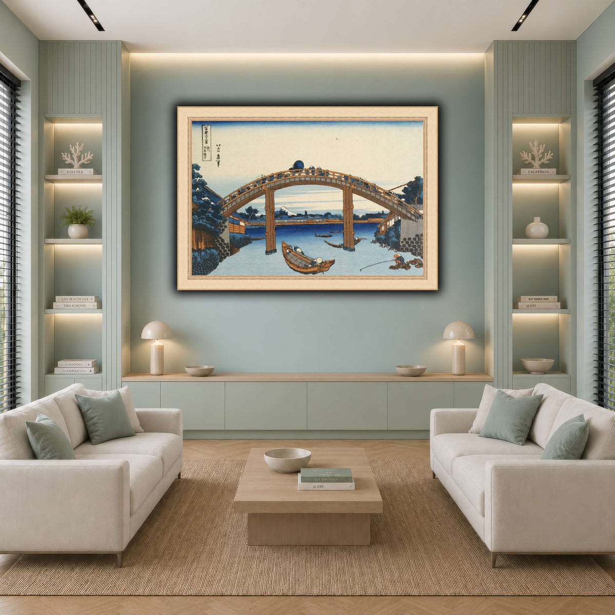5_Katsushika Hokusai cool-living room