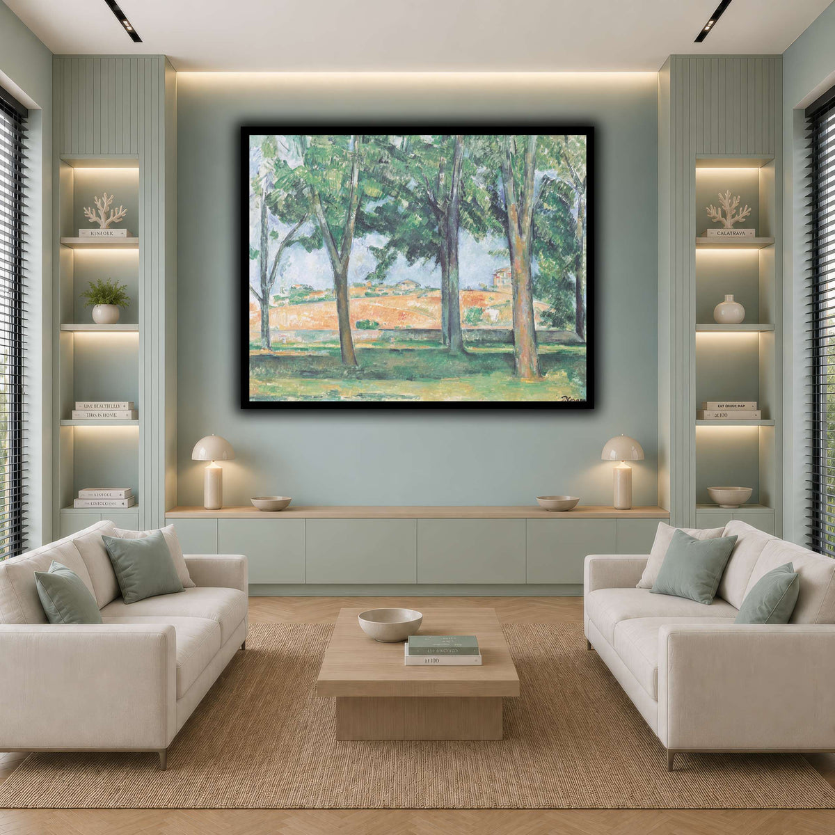5_Paul_Cezanne cool-living room