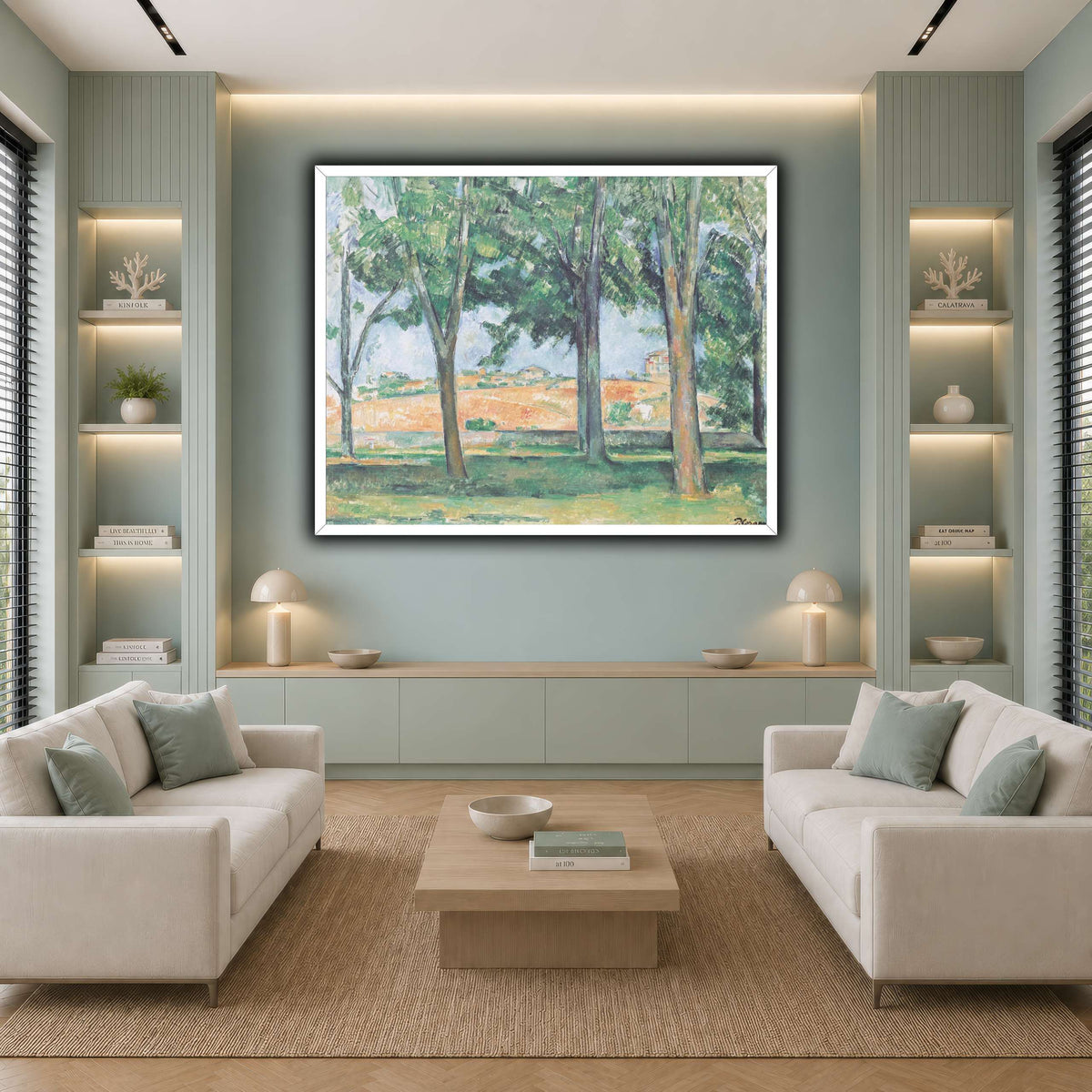 5_Paul_Cezanne cool-living room