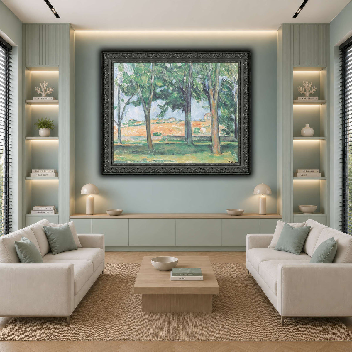 5_Paul_Cezanne cool-living room