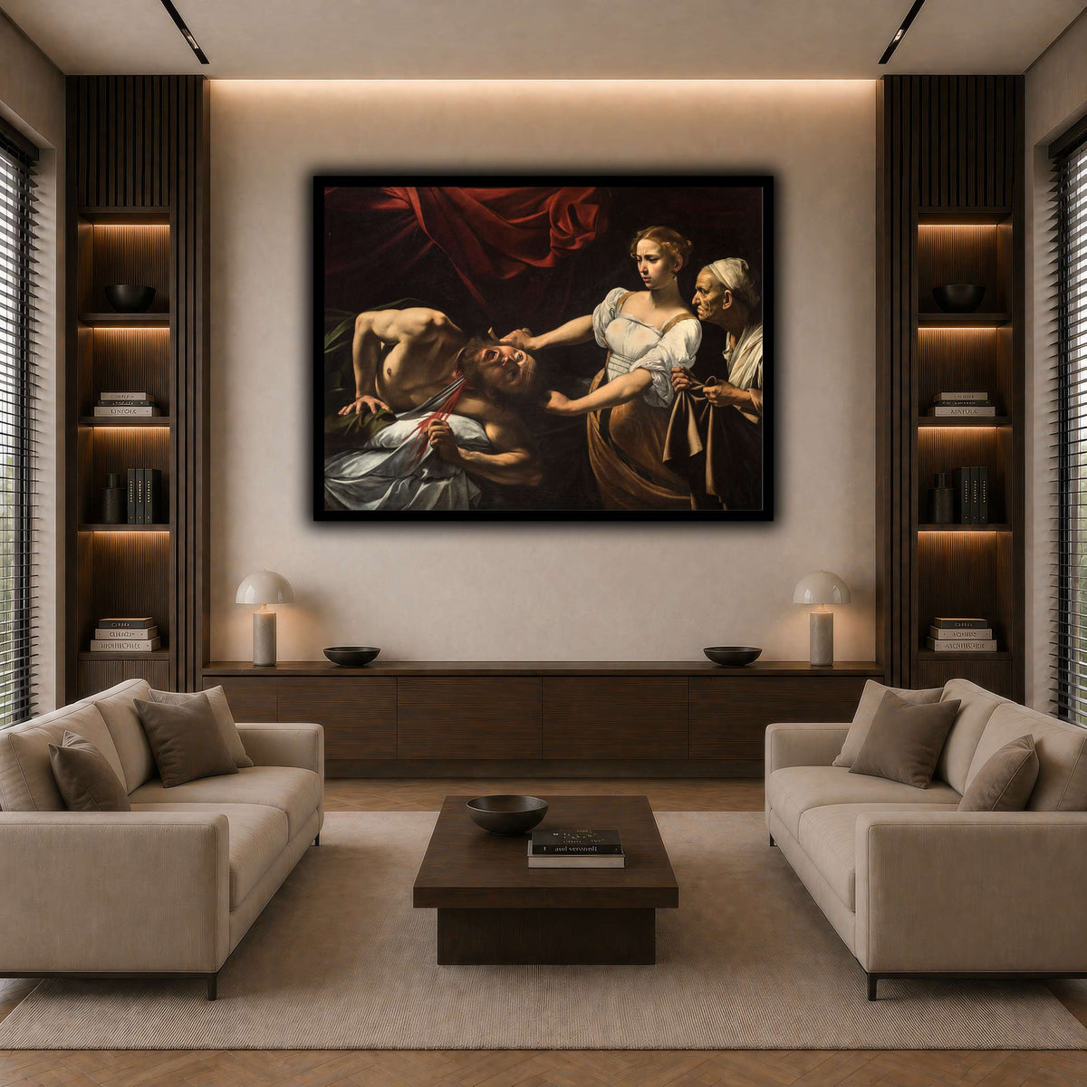 5 dark neutral-living room