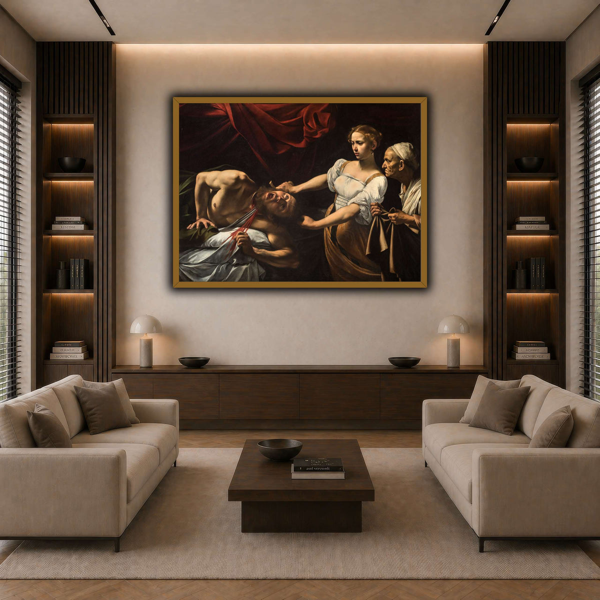 5 dark neutral-living room