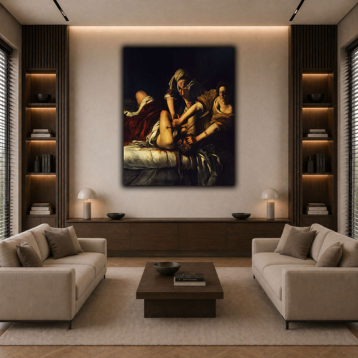 5 dark neutral-living room
