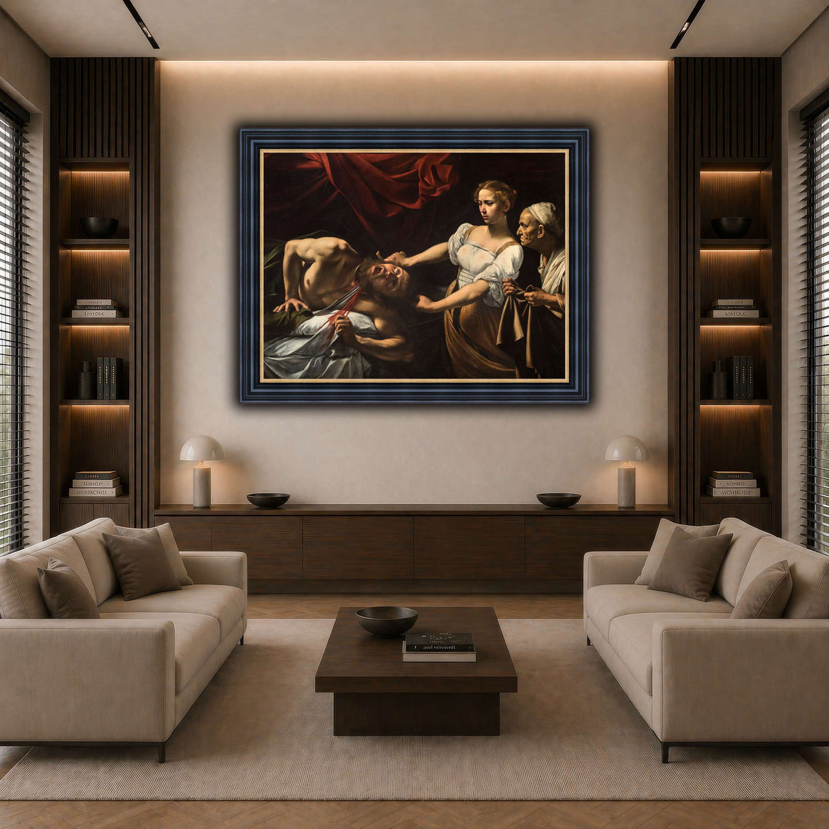 5 dark neutral-living room