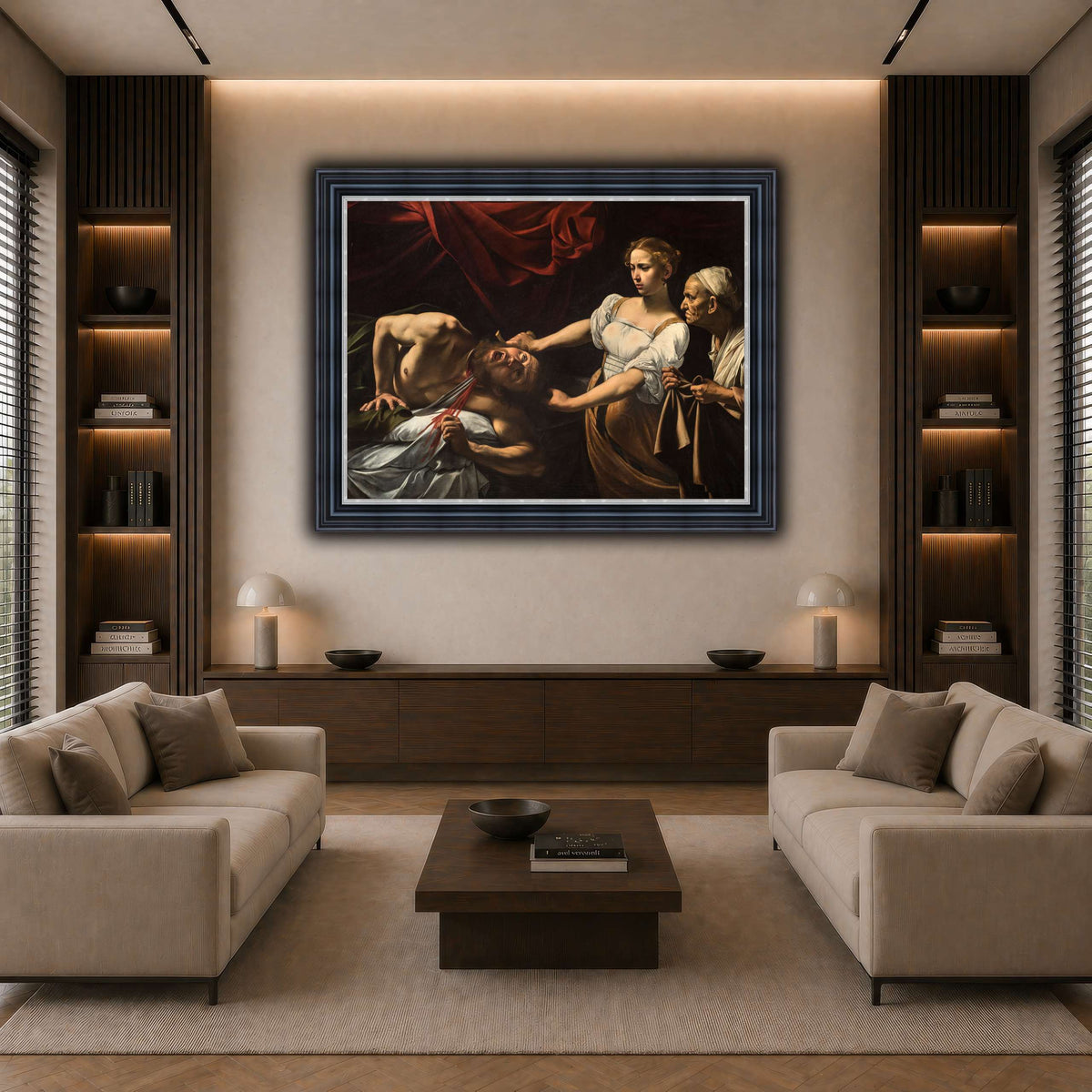 5 dark neutral-living room