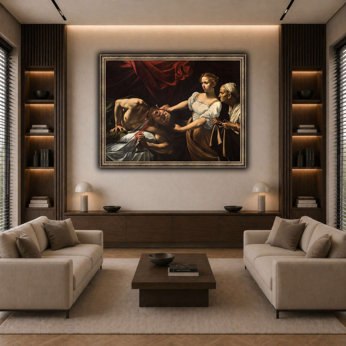 5 dark neutral-living room