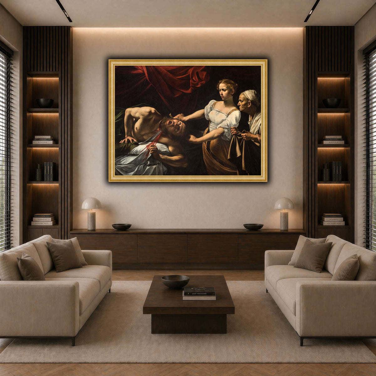 5 dark neutral-living room