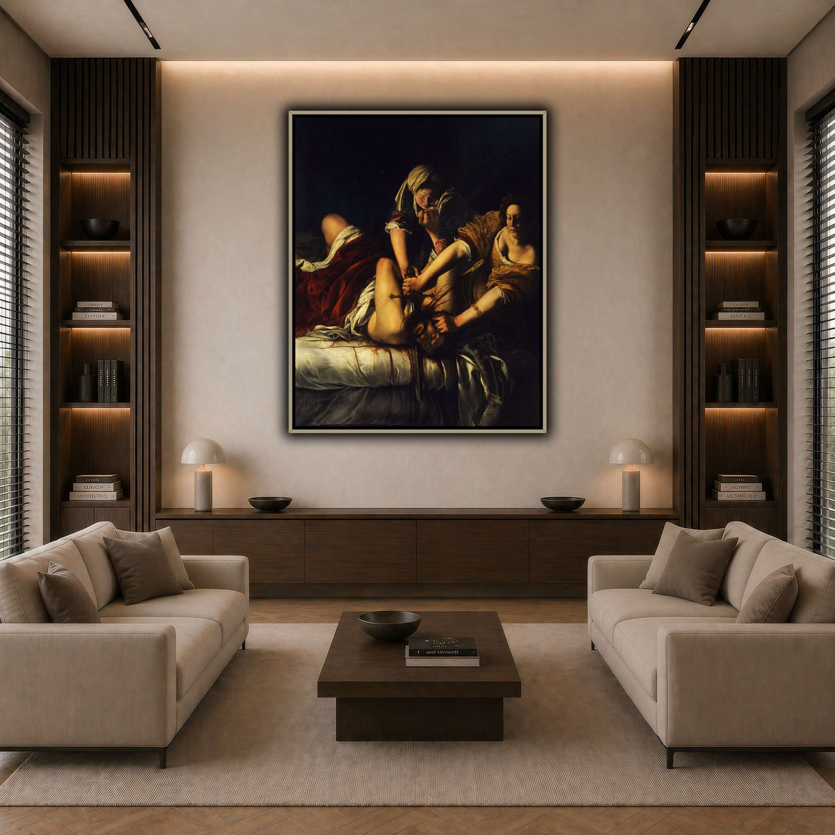 5 dark neutral-living room