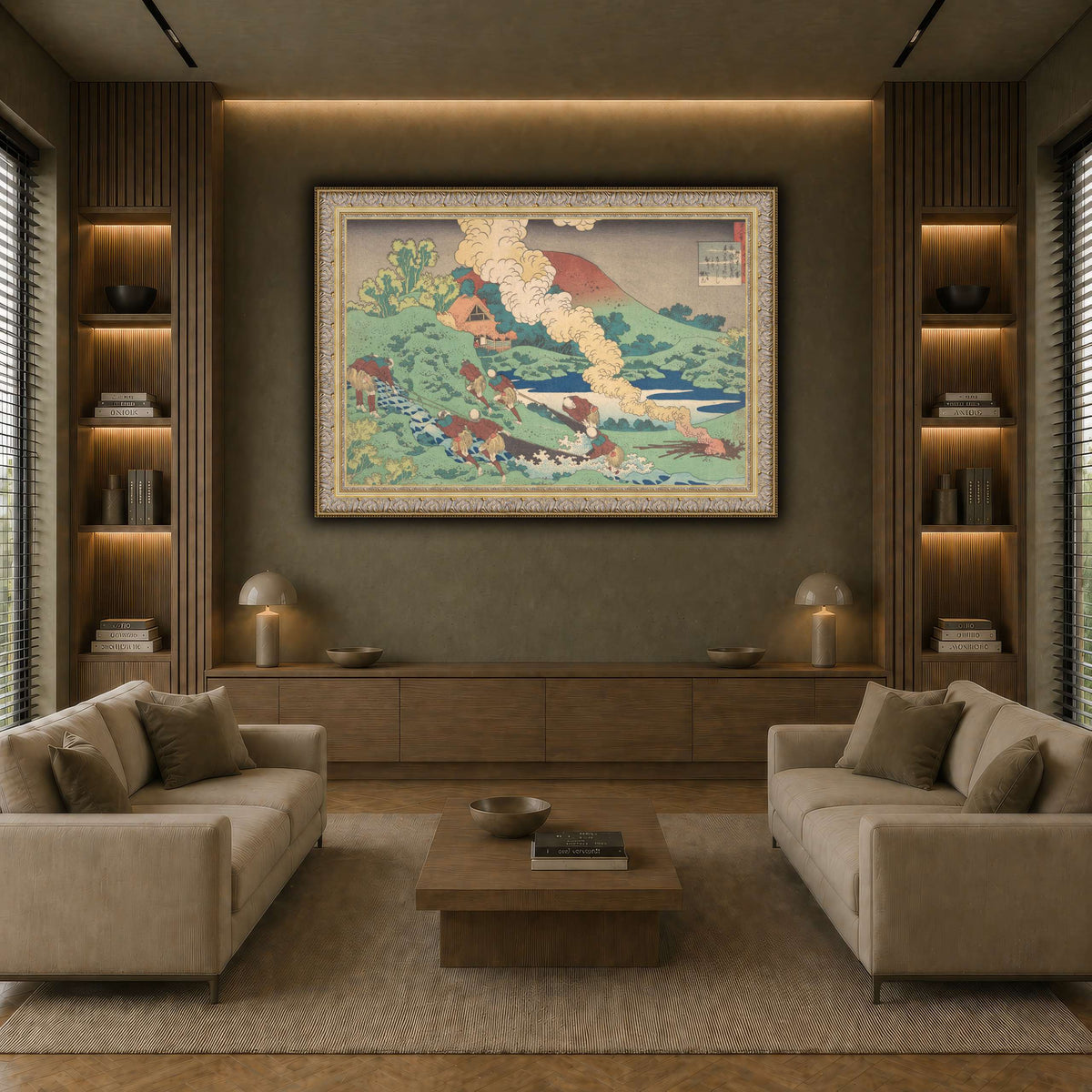 6_Katsushika Hokusai earth-living room