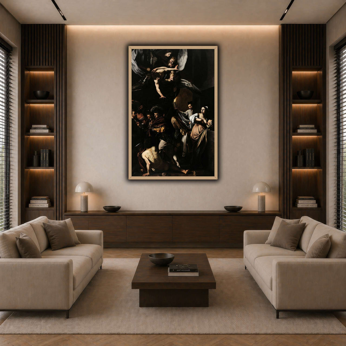 7 dark neutral-living room