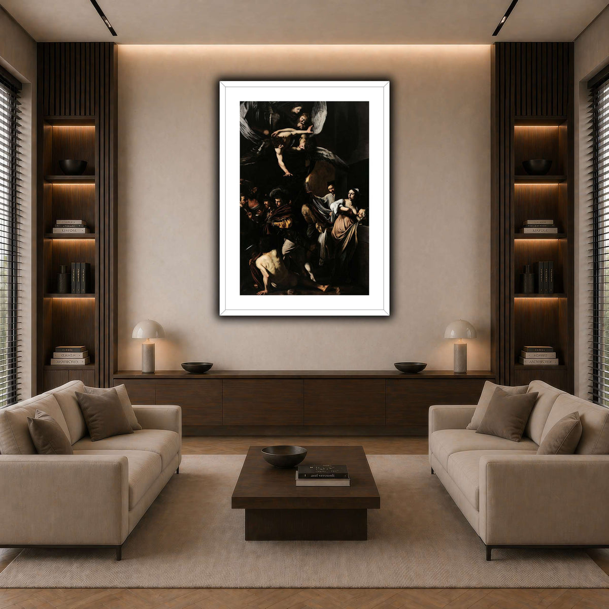 7 dark neutral-living room