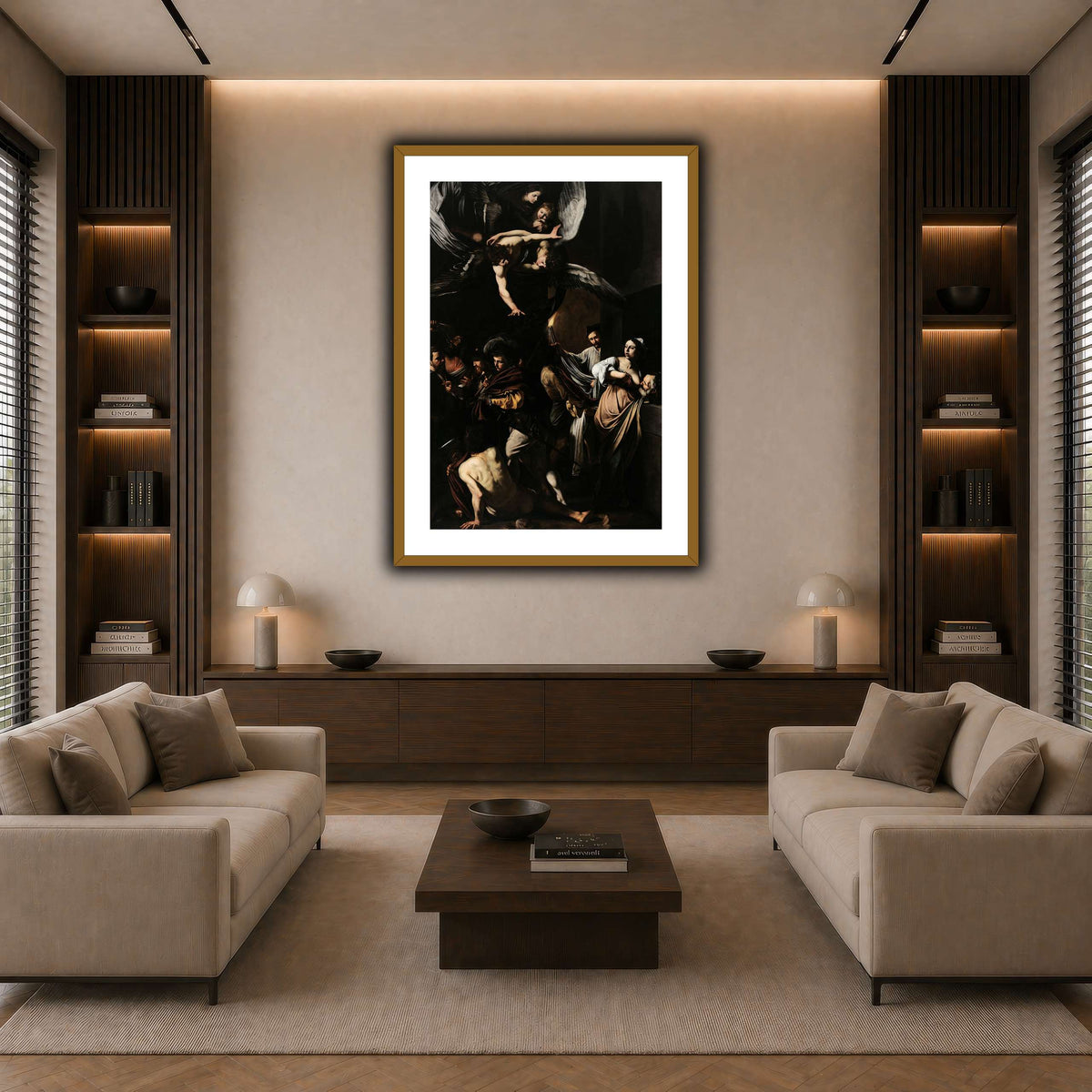 7 dark neutral-living room