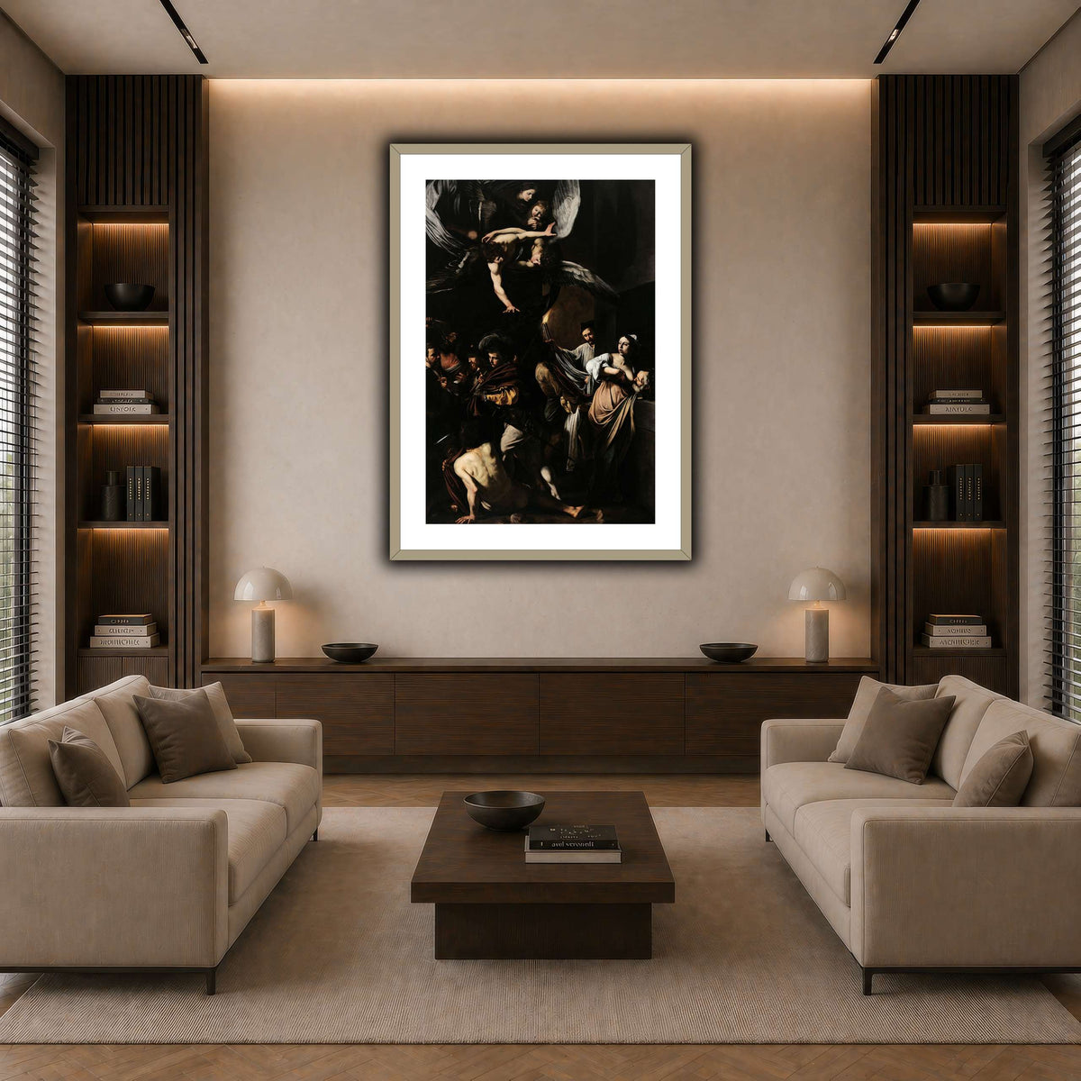 7 dark neutral-living room