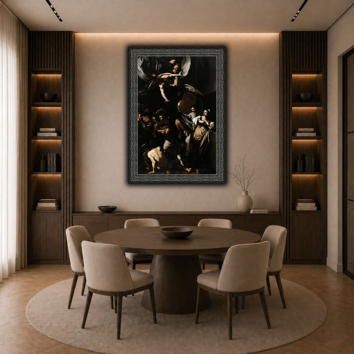7 dark neutral-dining room