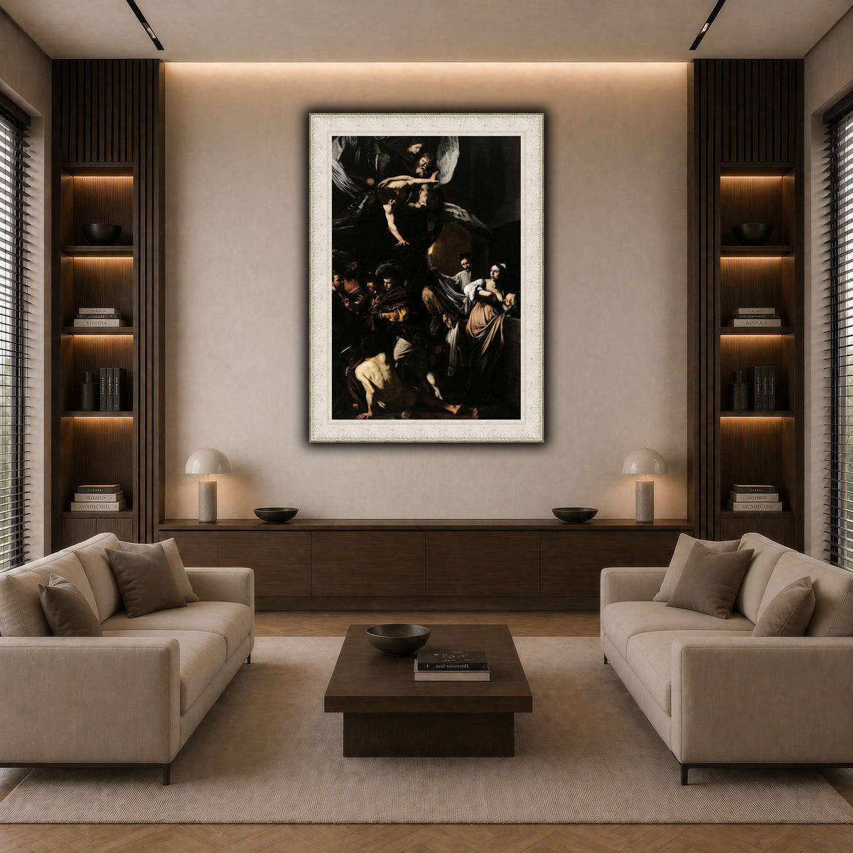 7 dark neutral-living room
