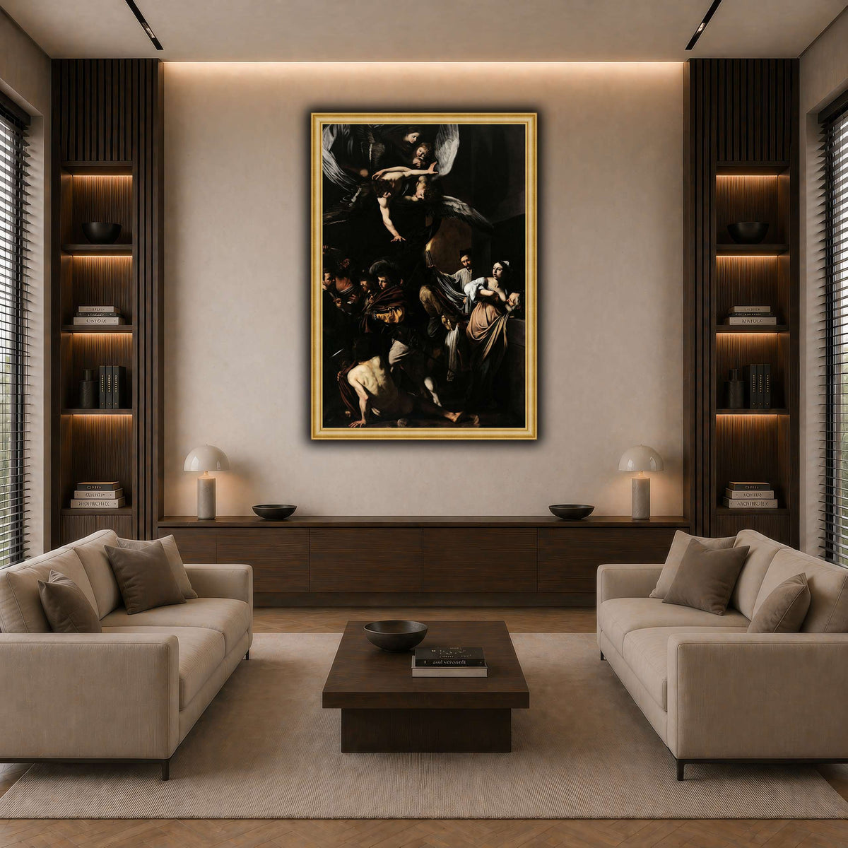 7 dark neutral-living room