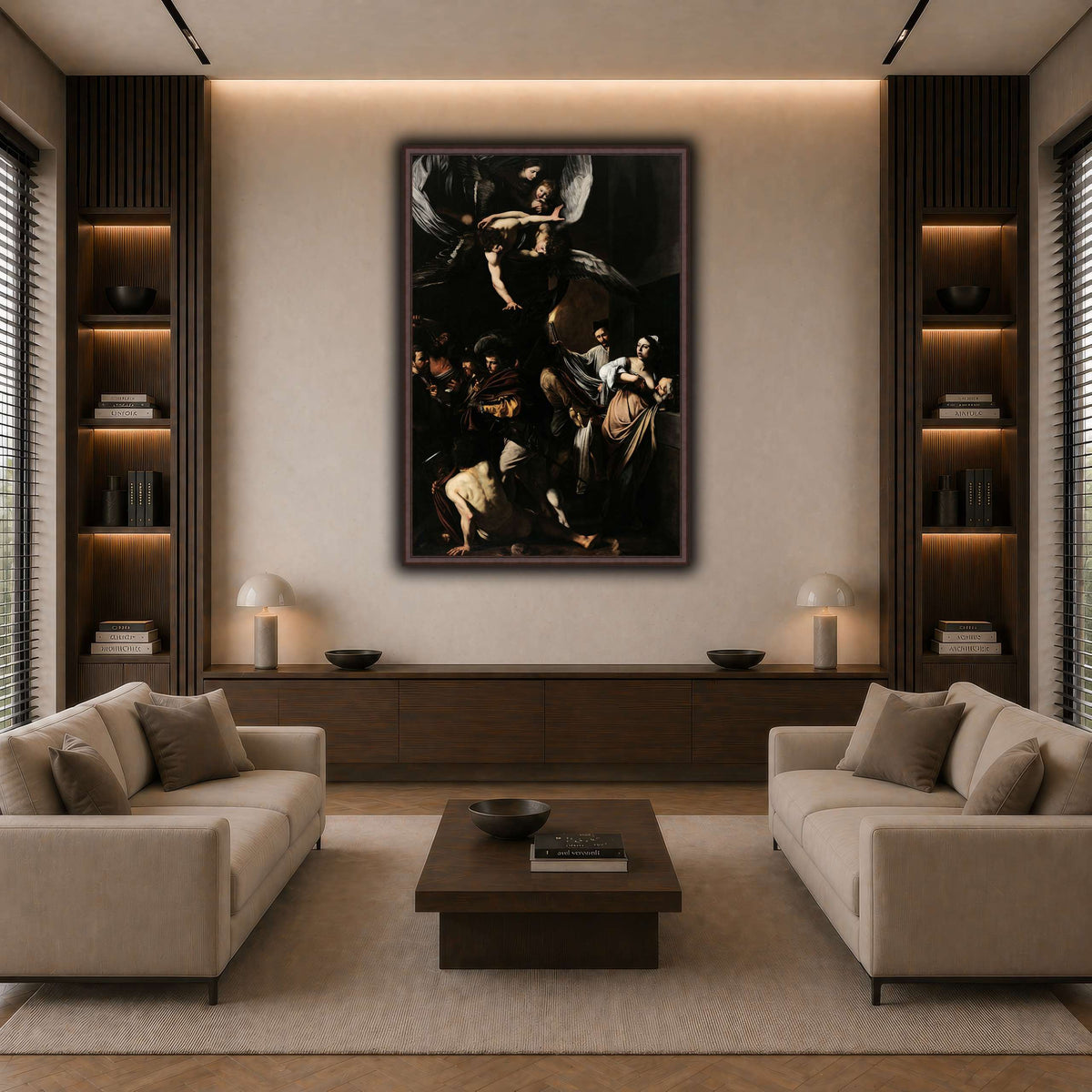 7 dark neutral-living room