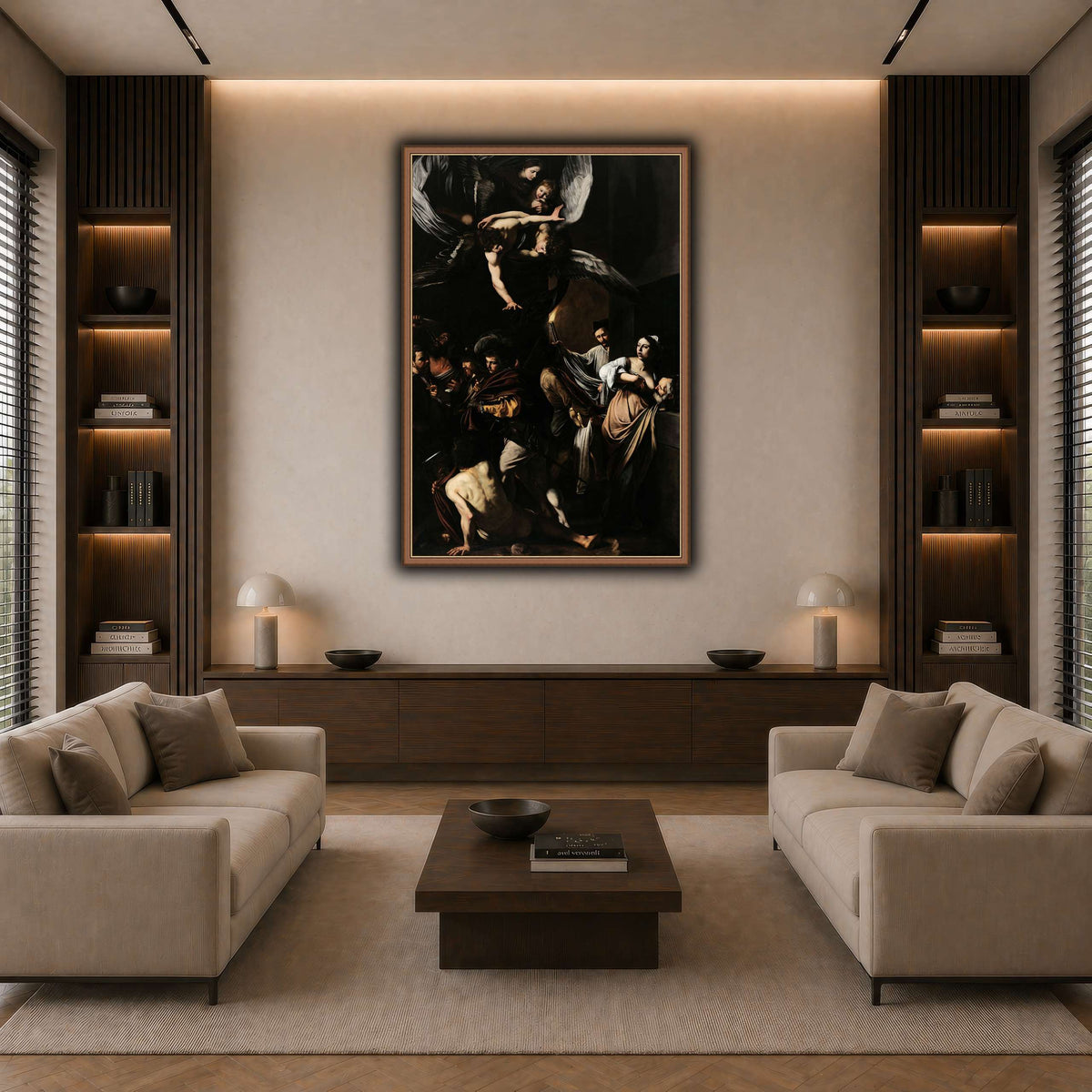 7 dark neutral-living room