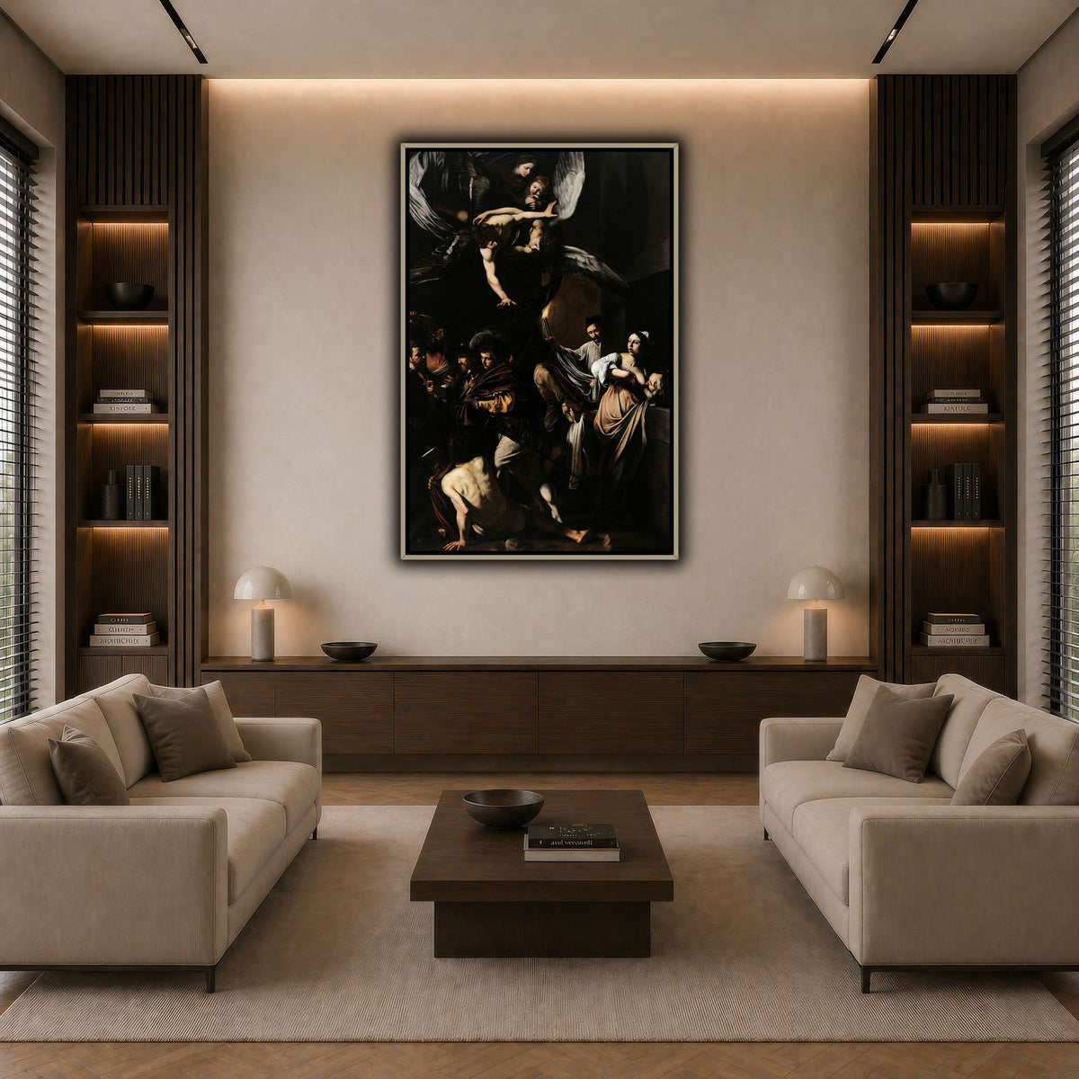 7 dark neutral-living room