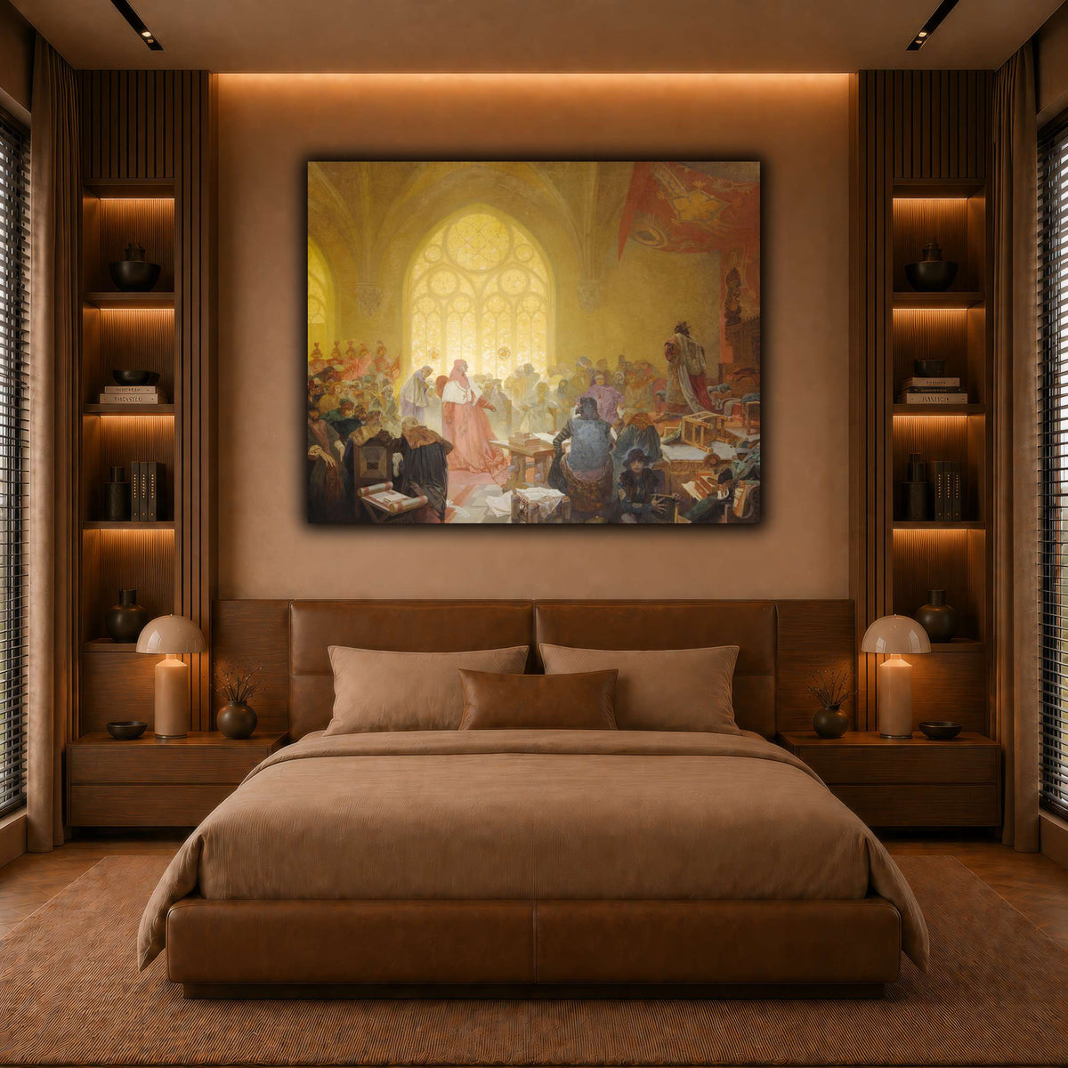 8_Alphonse_Mucha warm-bedroom