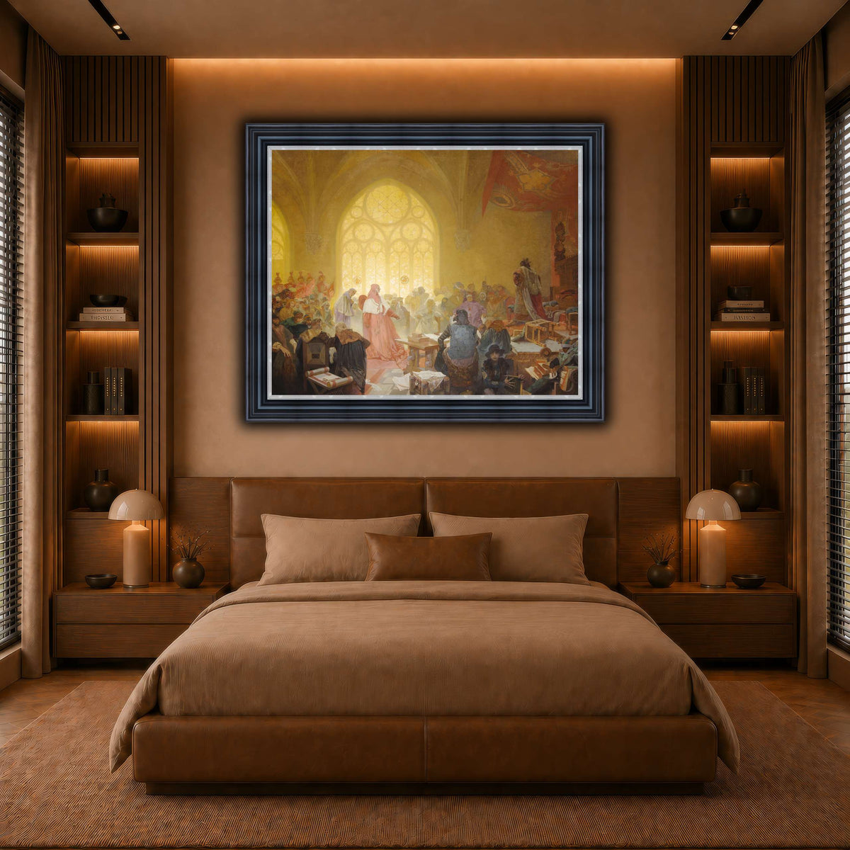 8_Alphonse_Mucha warm-bedroom