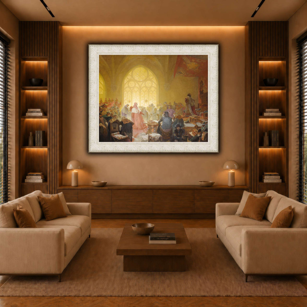 8_Alphonse_Mucha warm-living-room