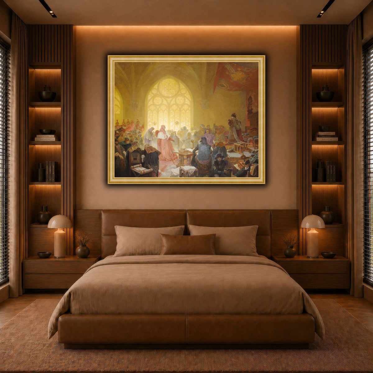 8_Alphonse_Mucha warm-bedroom