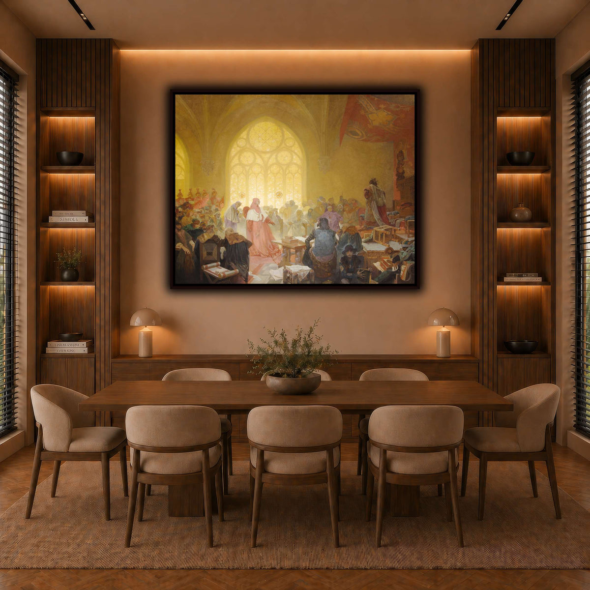 8_Alphonse_Mucha warm-dining room