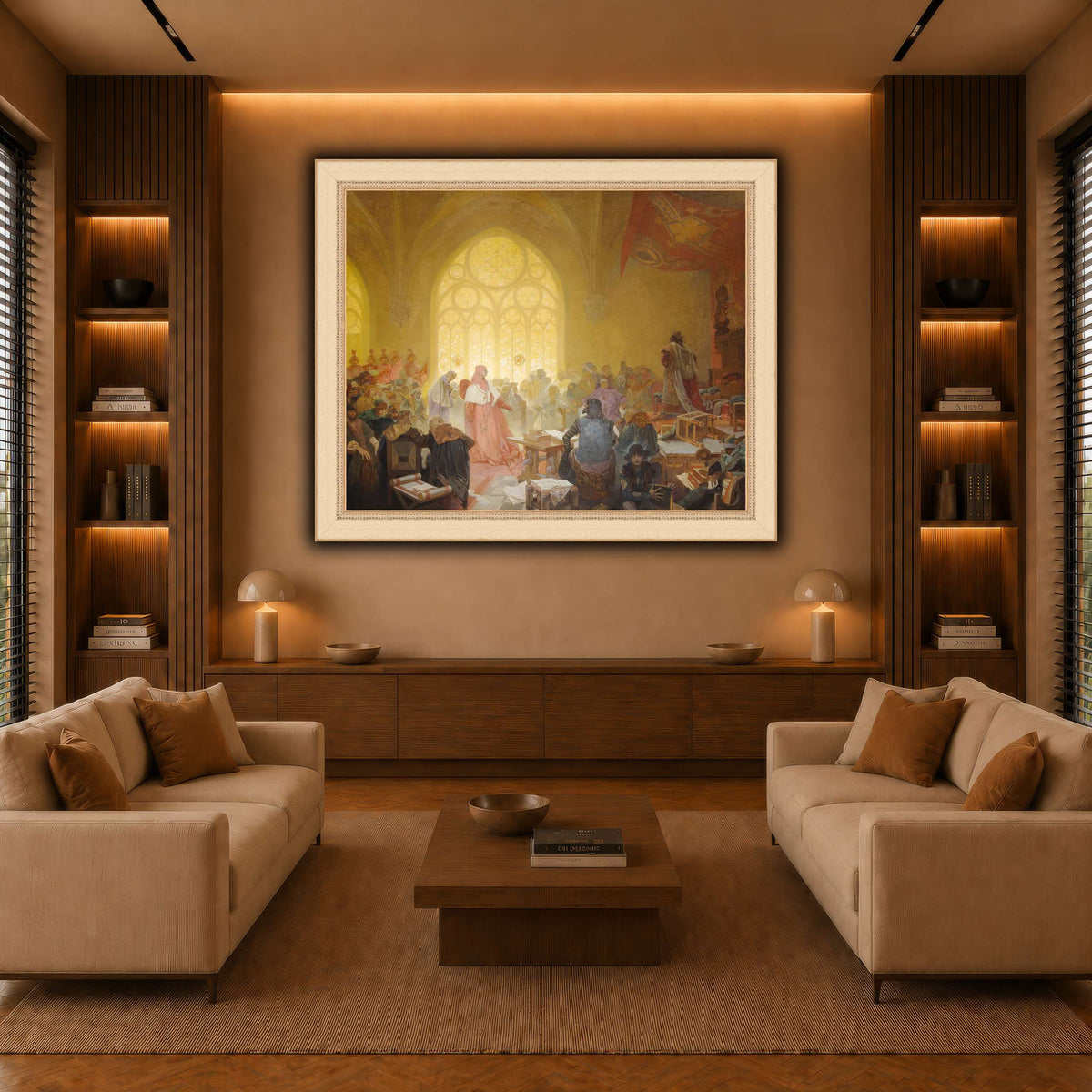 8_Alphonse_Mucha warm-living-room