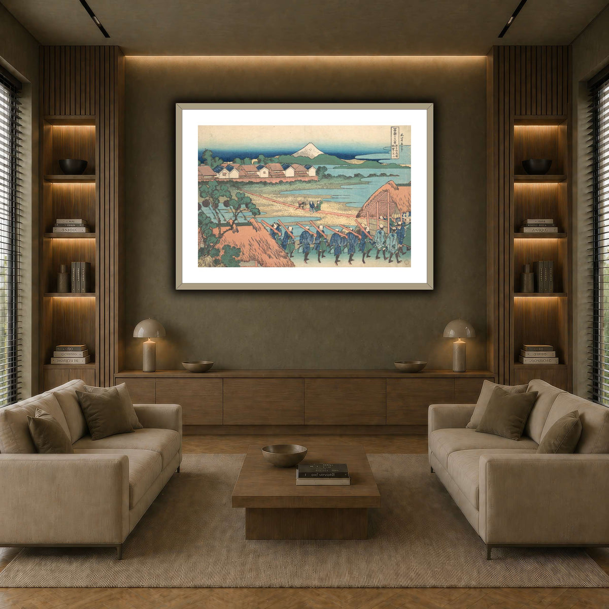 8_Katsushika Hokusai earth-living room