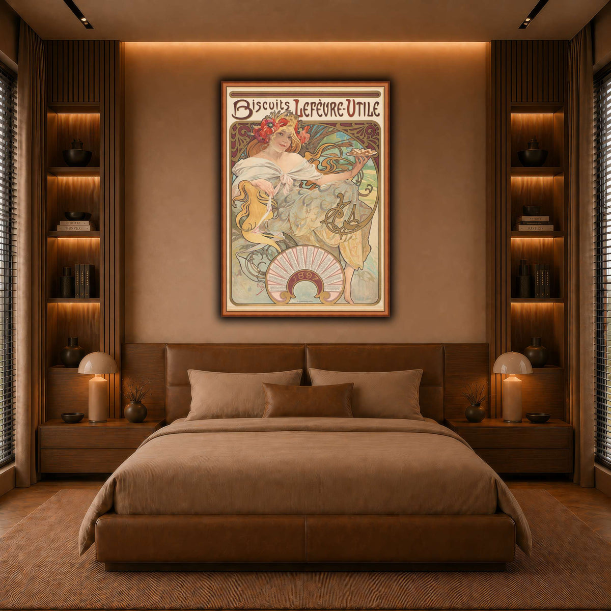 9_Alphonse_Mucha warm-bedroom