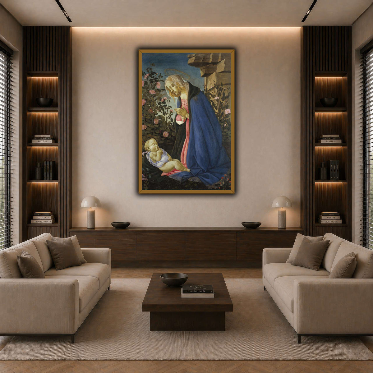 9 dark neutral-living room
