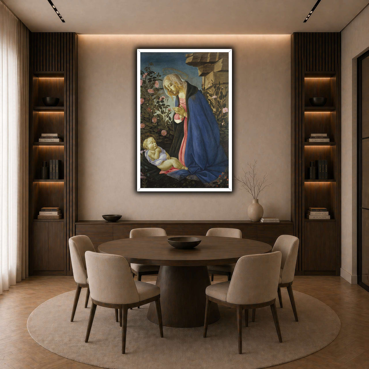 9 dark neutral-dining room