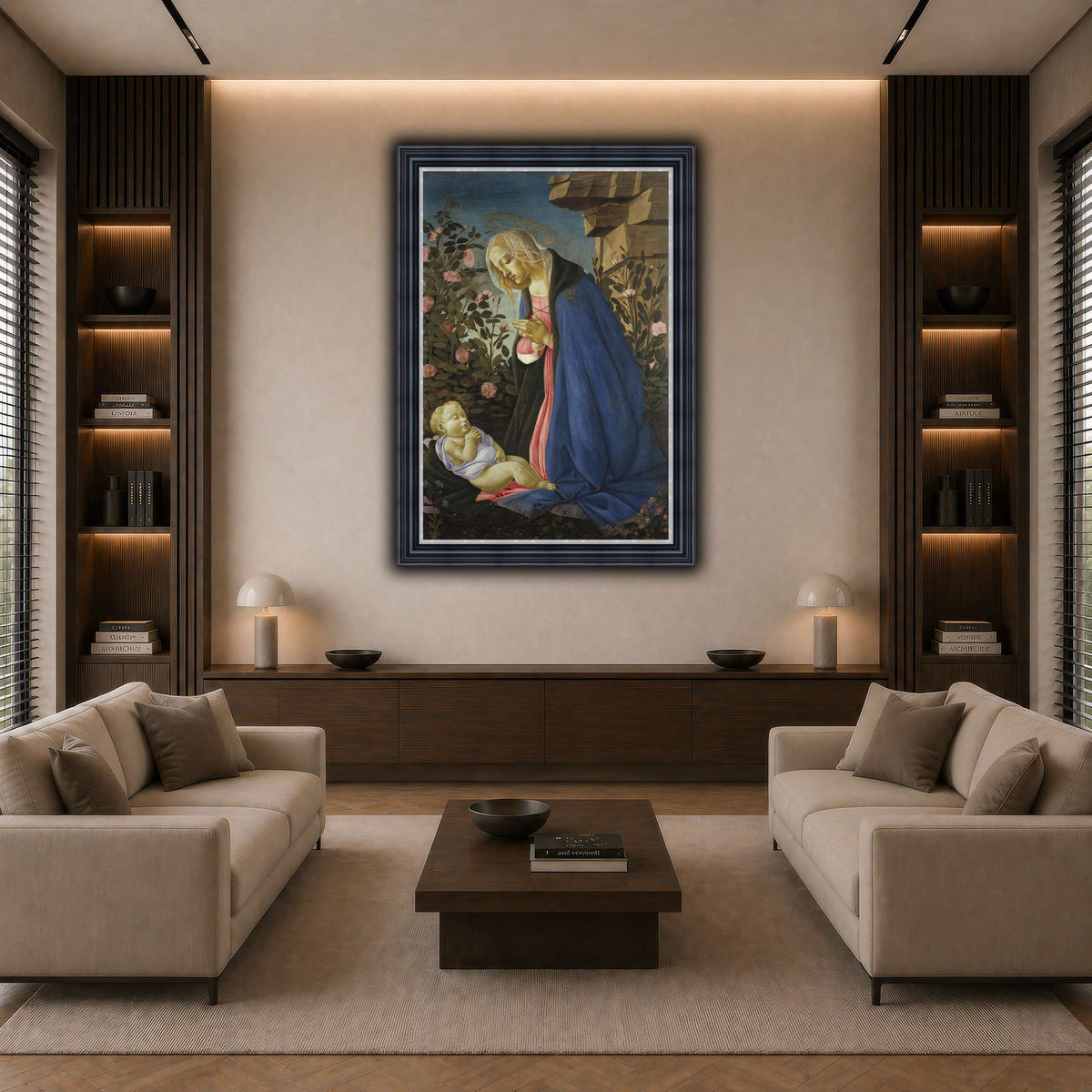 9 dark neutral-living room