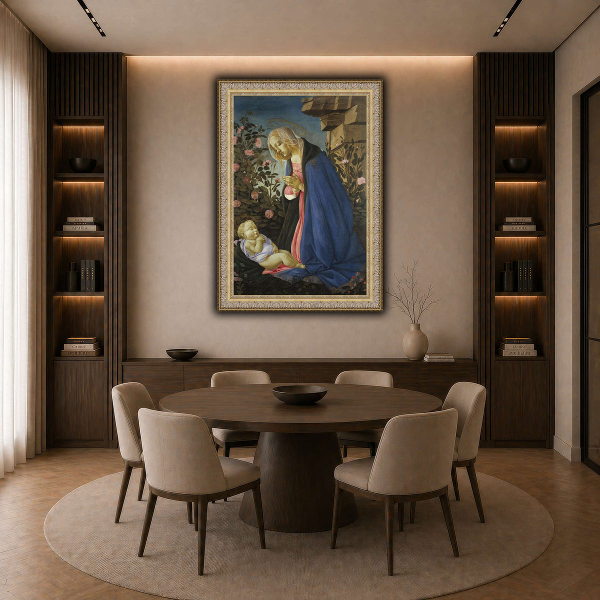 9 dark neutral-dining room