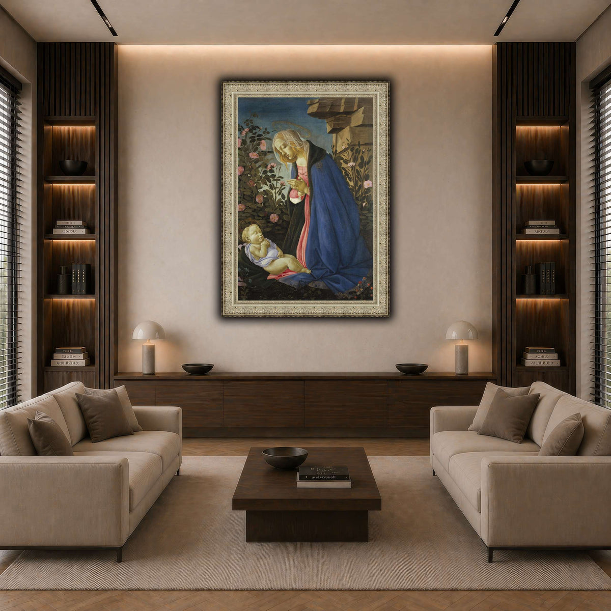 9 dark neutral-living room
