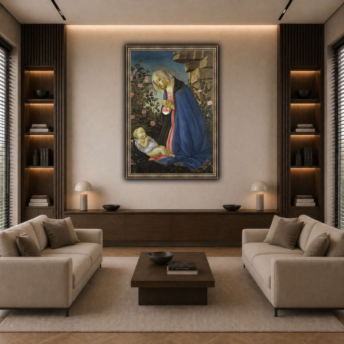 9 dark neutral-living room