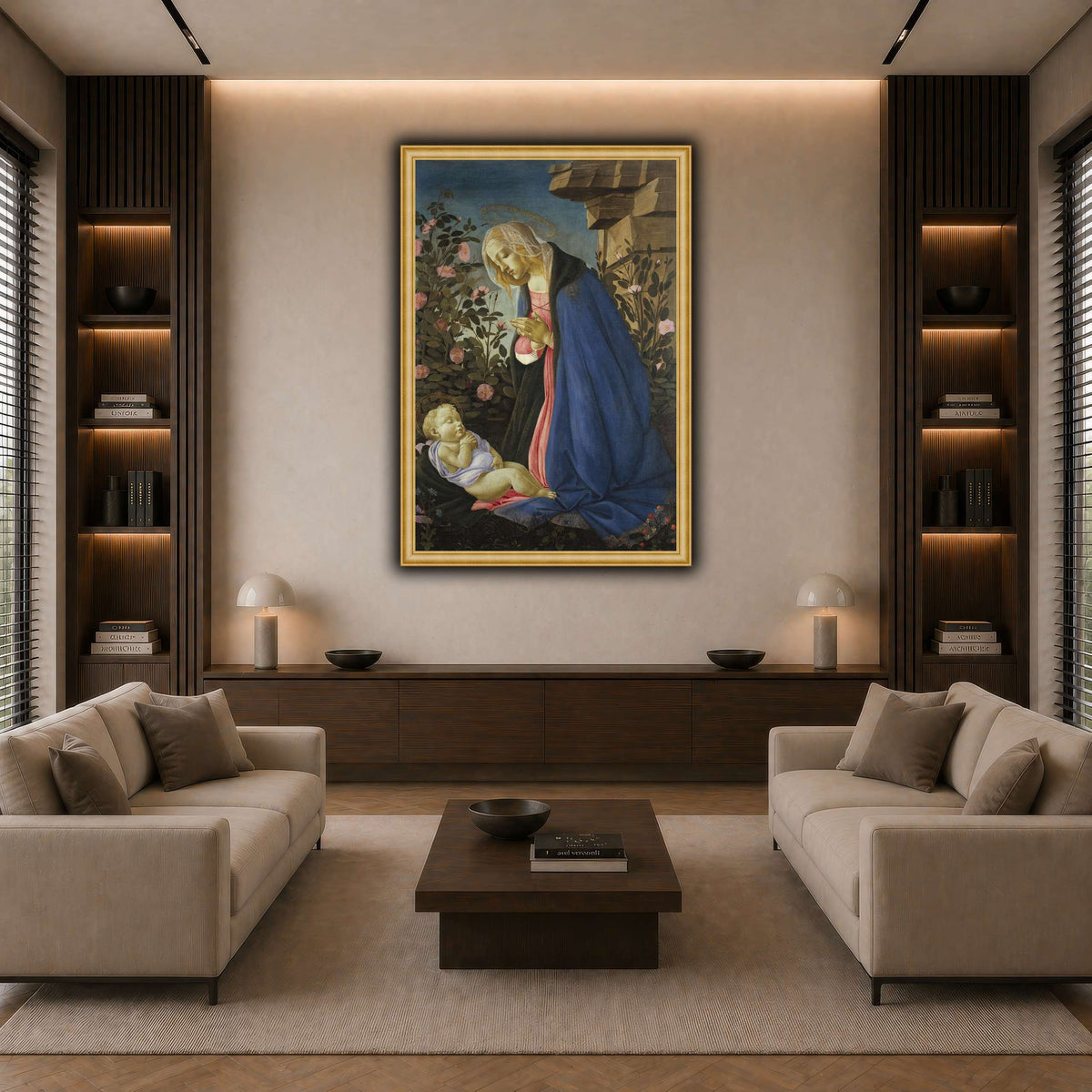 9 dark neutral-living room