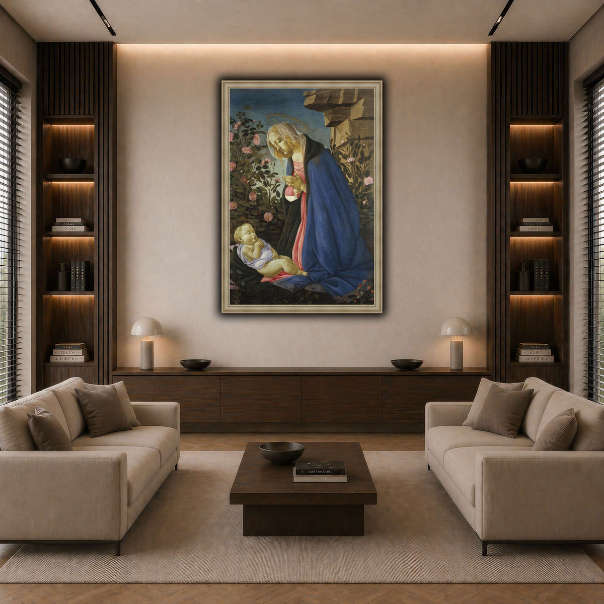 9 dark neutral-living room