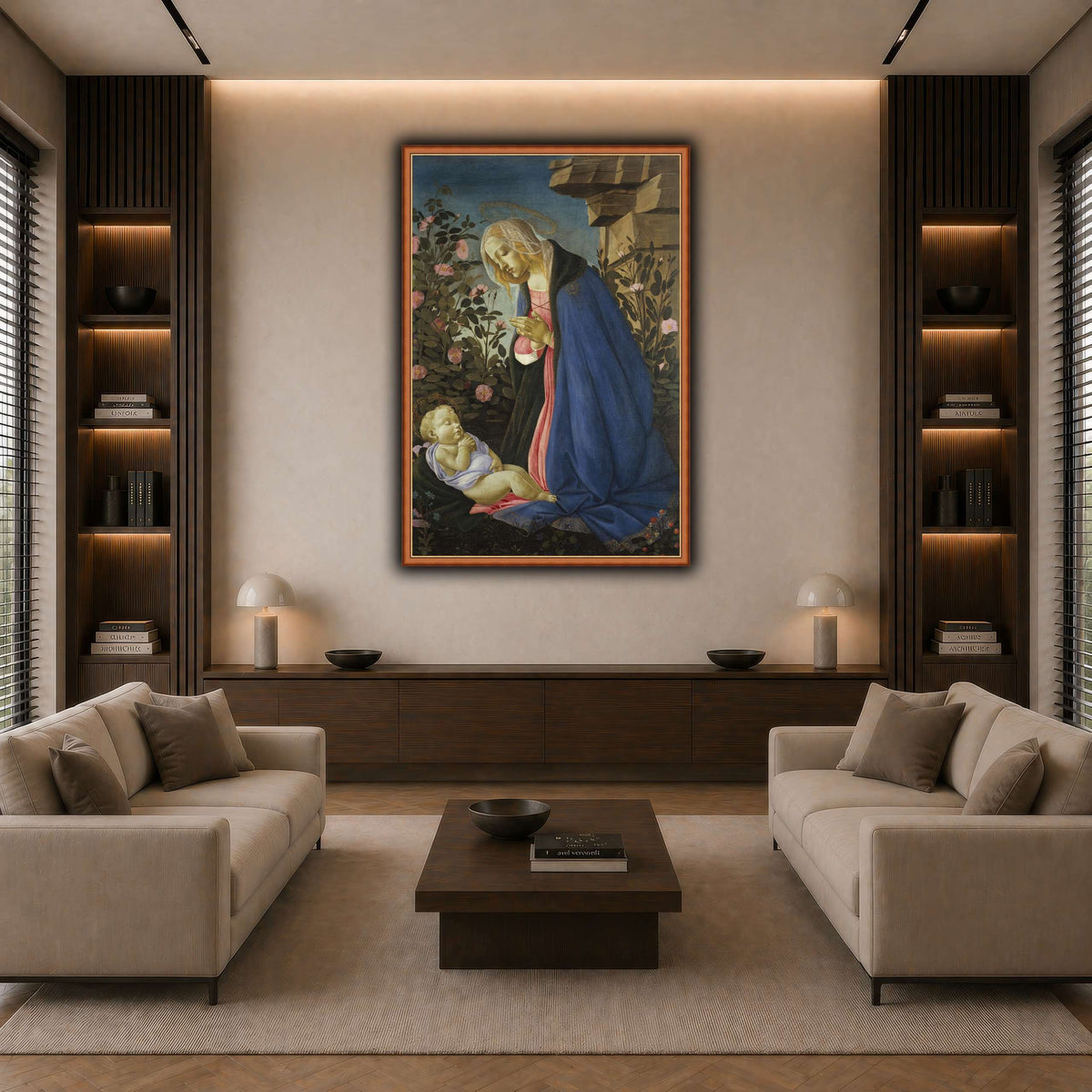 9 dark neutral-living room